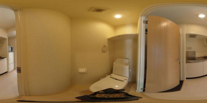 パノラマ画像トイレ