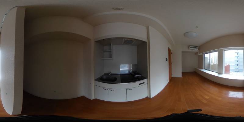 パノラマ画像キッチン