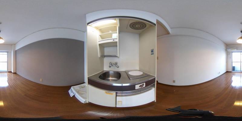 パノラマ画像キッチン