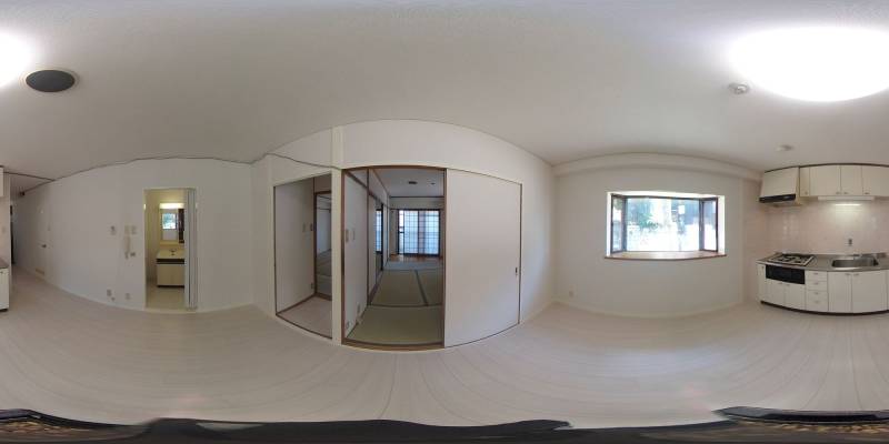パノラマ画像リビング