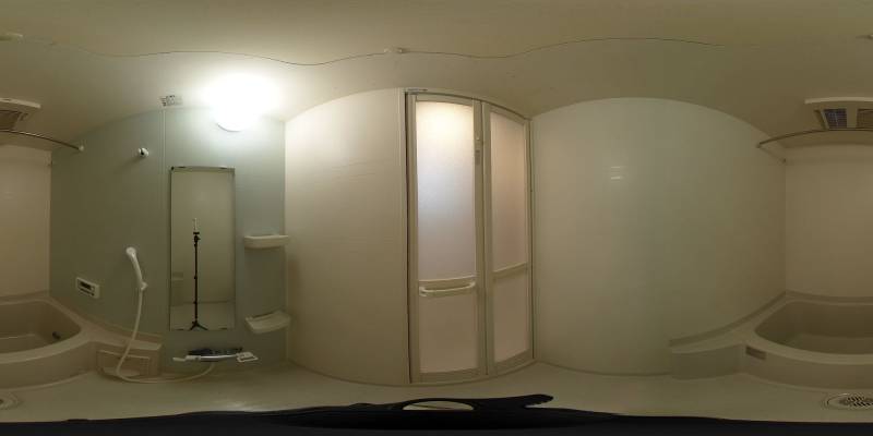 パノラマ画像バスルーム