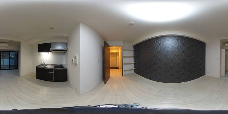 パノラマ画像リビング