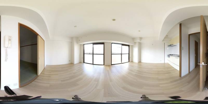 パノラマ画像リビング