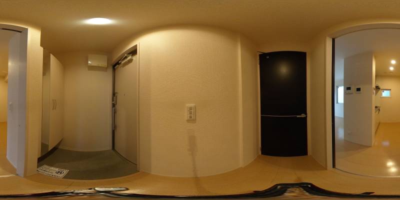 パノラマ画像玄関