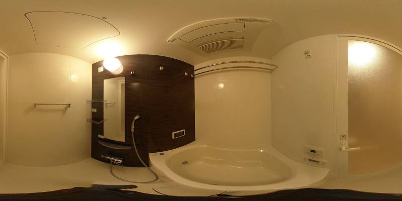 パノラマ画像バスルーム