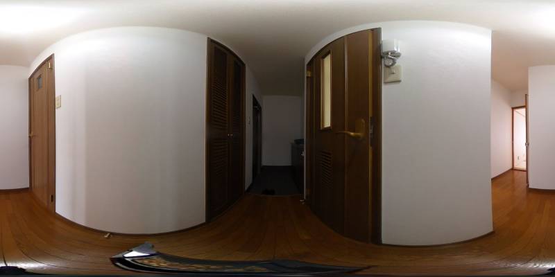 パノラマ画像玄関