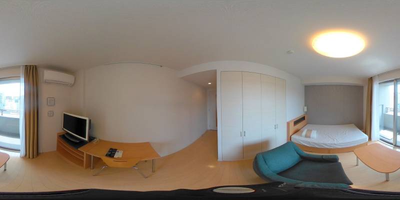 パノラマ画像洋室