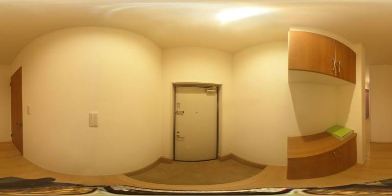 パノラマ画像玄関