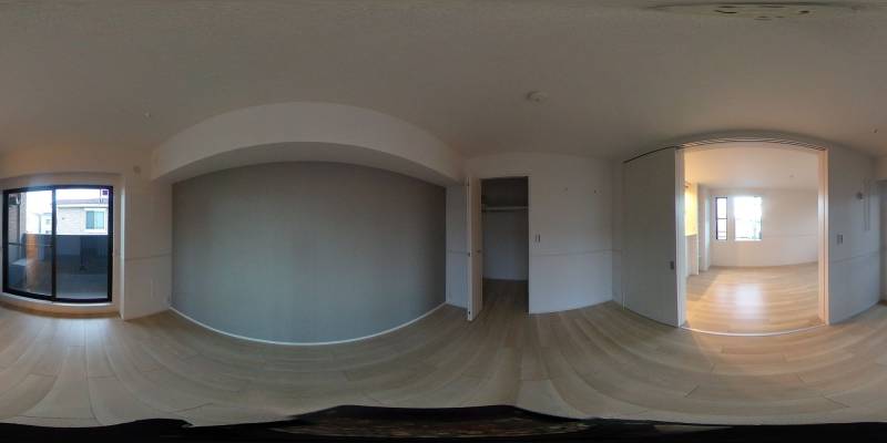 パノラマ画像洋室