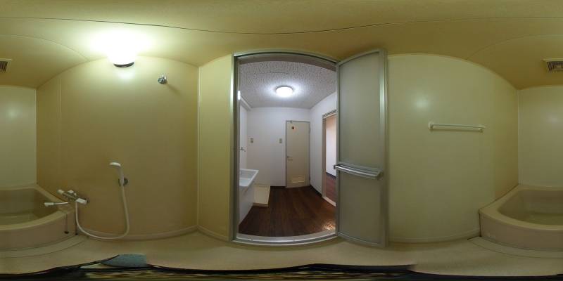 パノラマ画像バスルーム