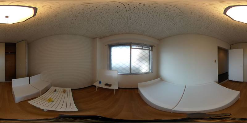 パノラマ画像洋室