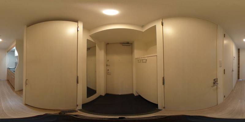 パノラマ画像玄関