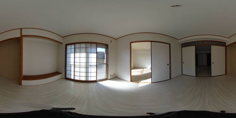 パノラマ画像洋室