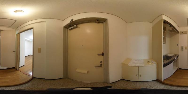 パノラマ画像玄関