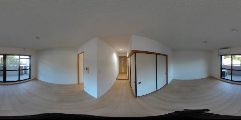 パノラマ画像洋室