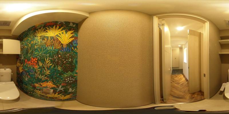 パノラマ画像トイレ