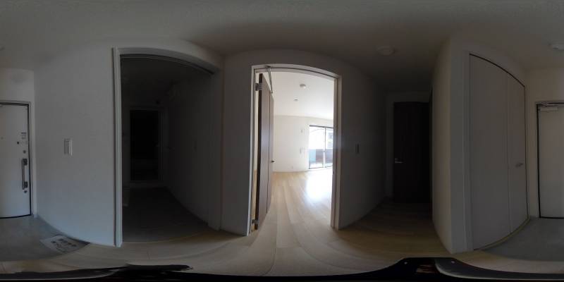 パノラマ画像玄関