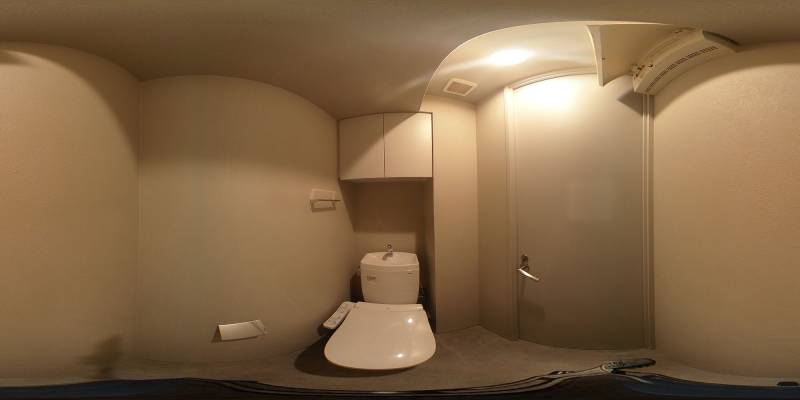 パノラマ画像トイレ