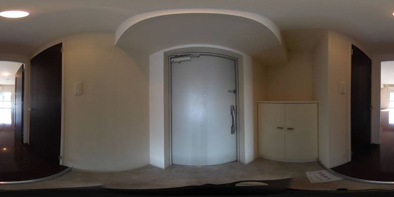 パノラマ画像玄関