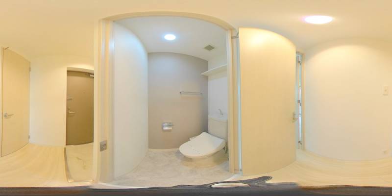 パノラマ画像トイレ