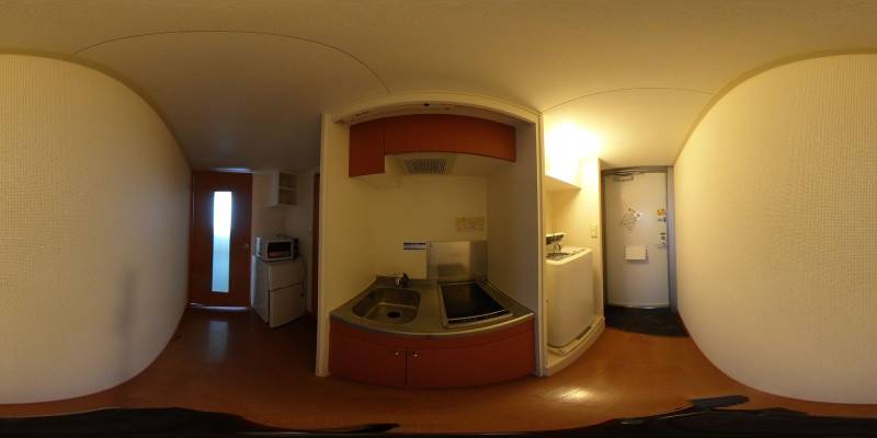 パノラマ画像キッチン