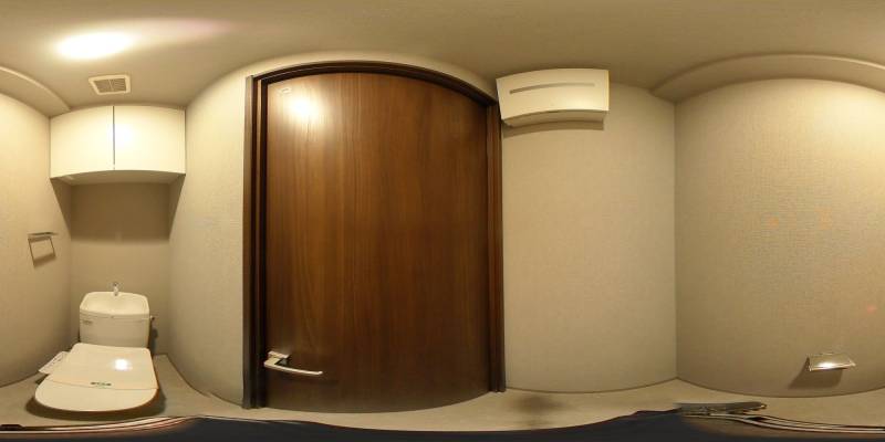 パノラマ画像トイレ