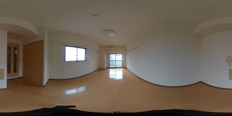 パノラマ画像洋室