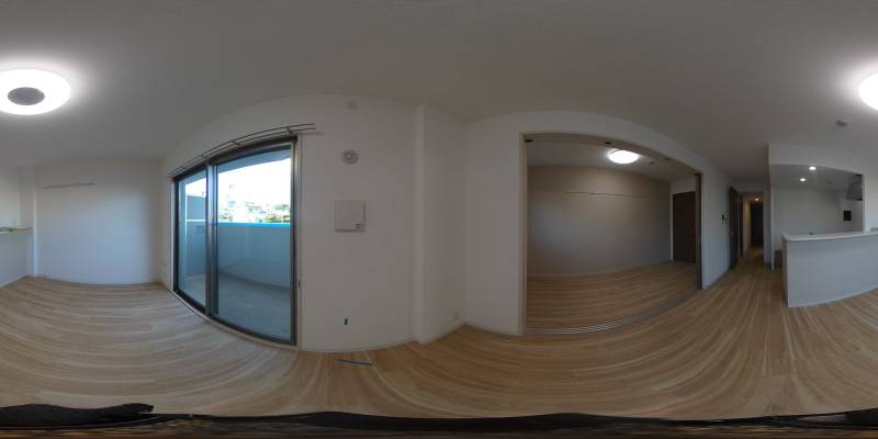 パノラマ画像リビング