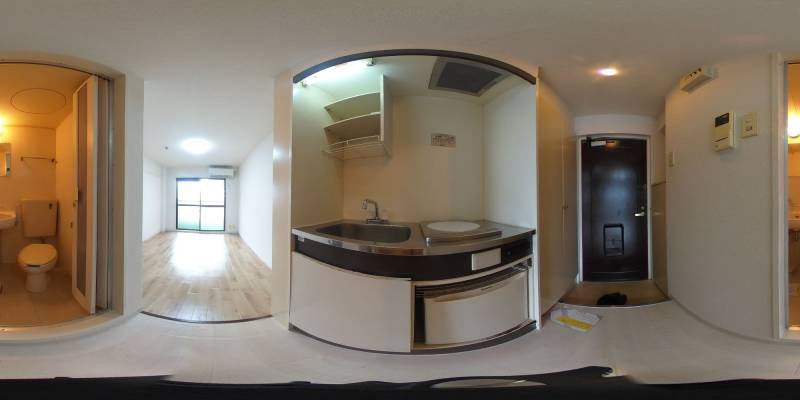 パノラマ画像キッチン