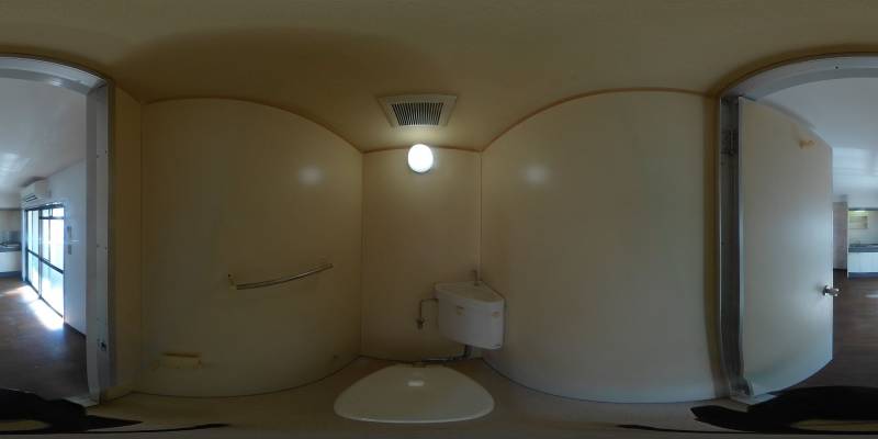 パノラマ画像トイレ