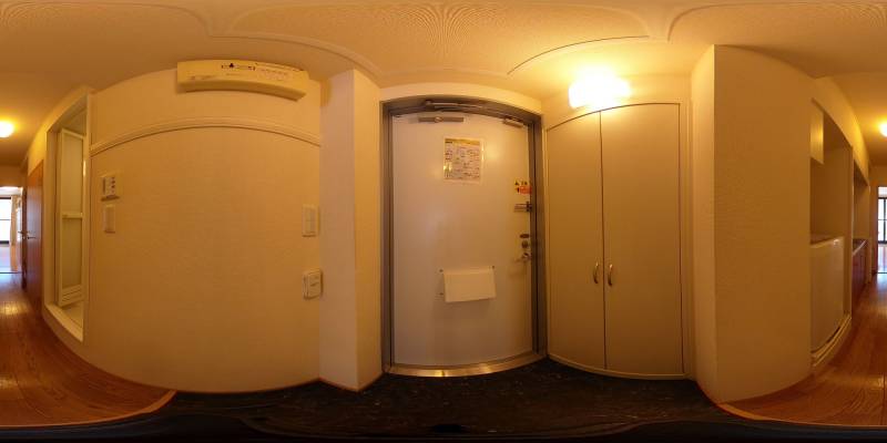 パノラマ画像玄関