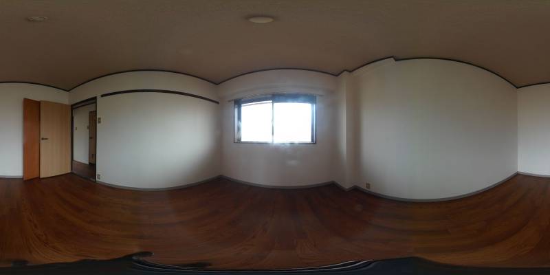 パノラマ画像洋室