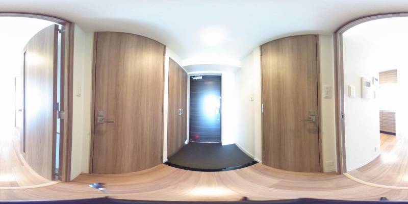 パノラマ画像玄関