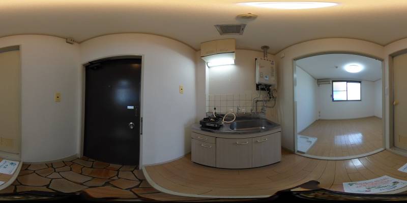 パノラマ画像玄関