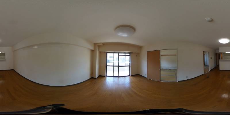 パノラマ画像リビング