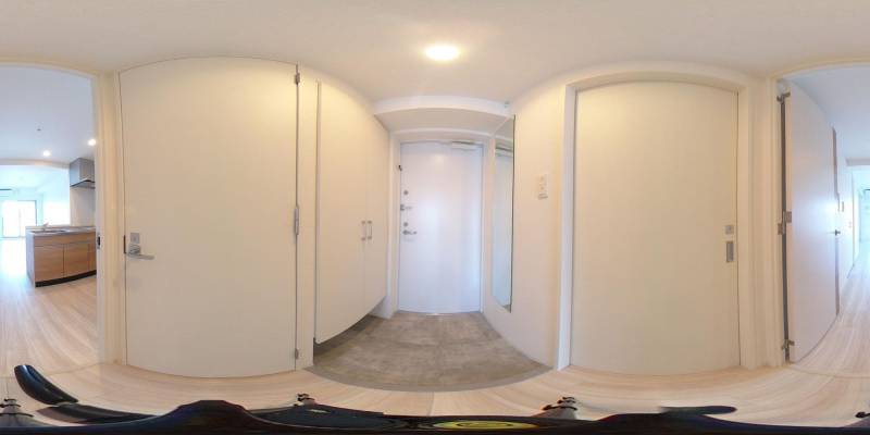 パノラマ画像玄関