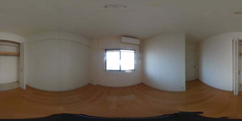 パノラマ画像洋室