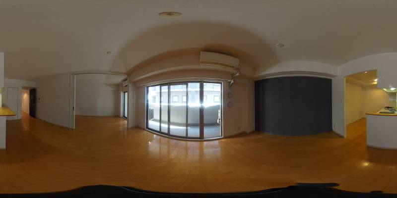 パノラマ画像リビング