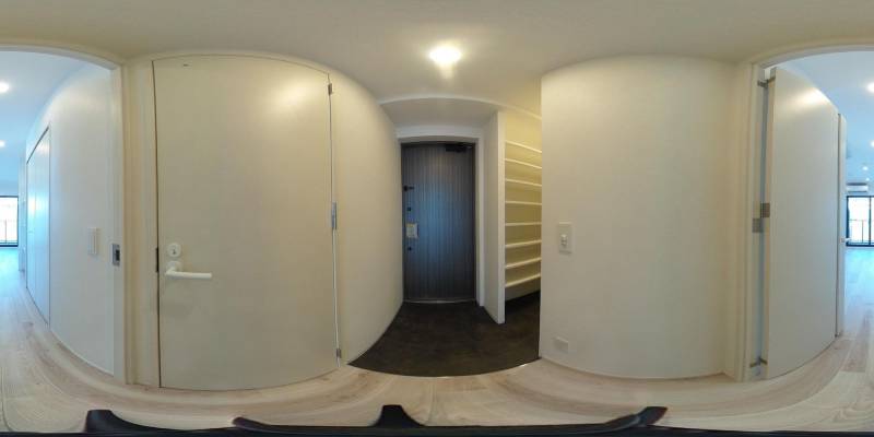 パノラマ画像玄関