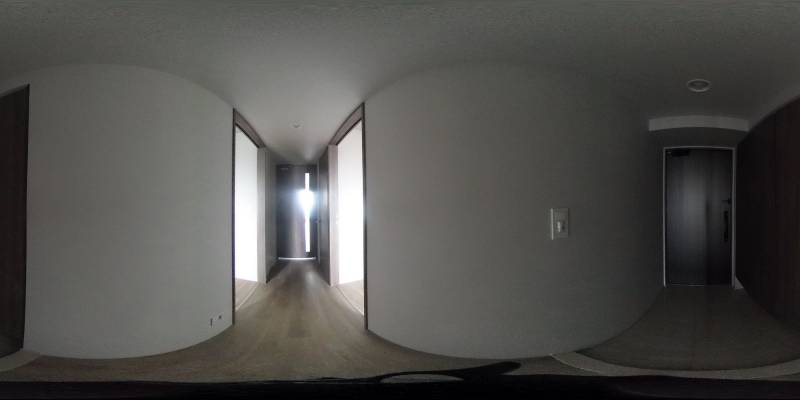 パノラマ画像玄関