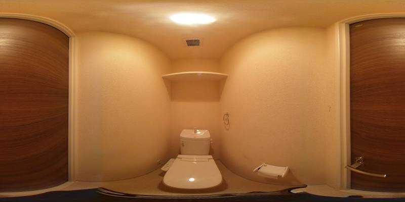 パノラマ画像トイレ