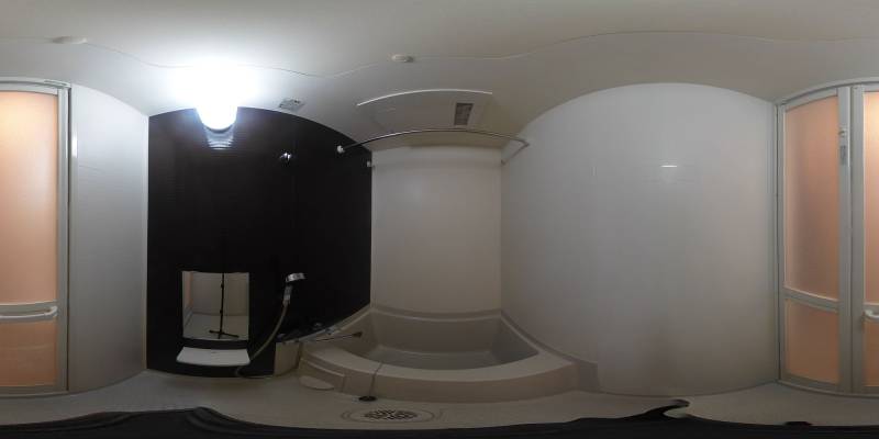 パノラマ画像バスルーム