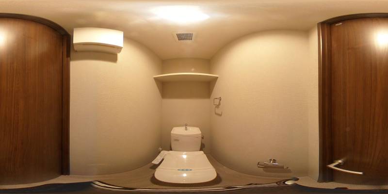 パノラマ画像トイレ