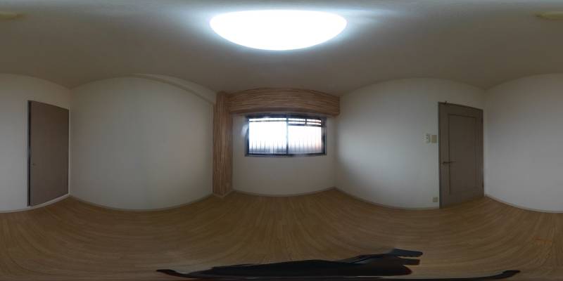 パノラマ画像洋室