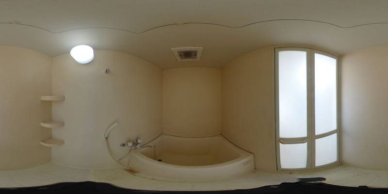 パノラマ画像バスルーム