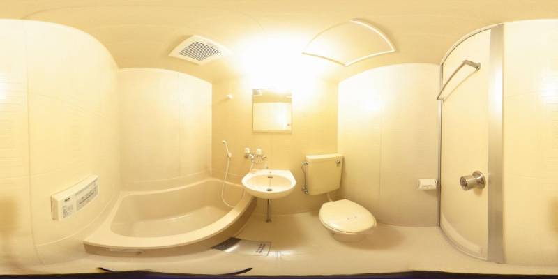 パノラマ画像バスルーム