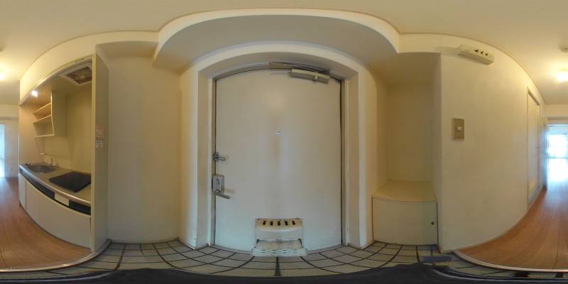 パノラマ画像玄関