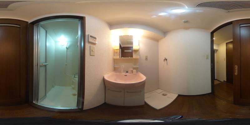 パノラマ画像洗面所