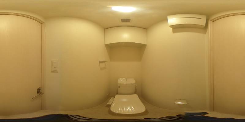 パノラマ画像トイレ