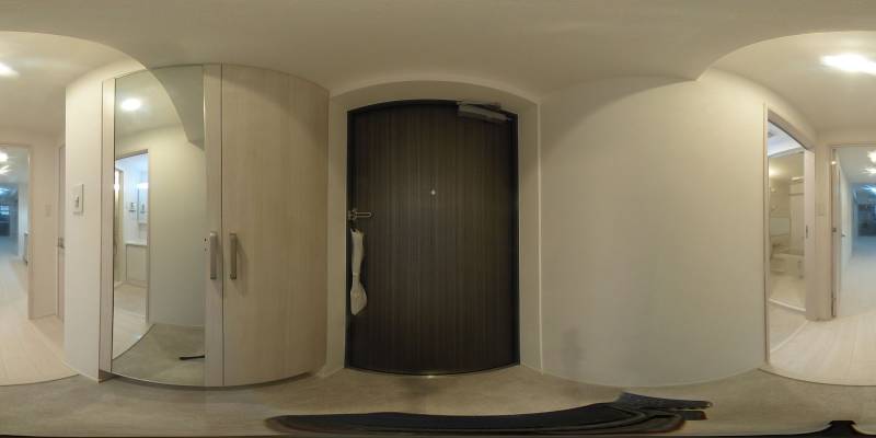 パノラマ画像玄関